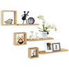 Set of 6 Home Display Floating Wall Mounted Shelves