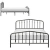 Full Size Metal Bed Frame with Headboard & Footboard