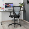 Footrest Ring Mid Back Mesh Drafting Office Chair