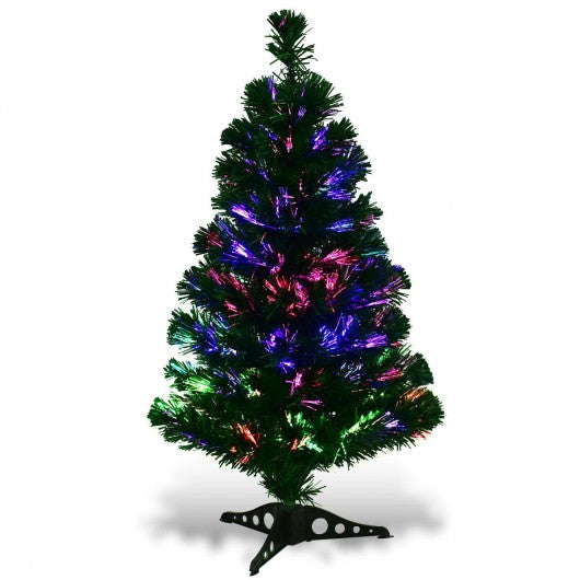 3' / 4' / 5' / 6' Fiber Optic Artificial PVC Christmas Tree