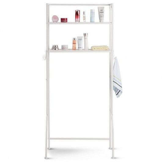 2 Tire Space Saver Storage Rack for Bathroom