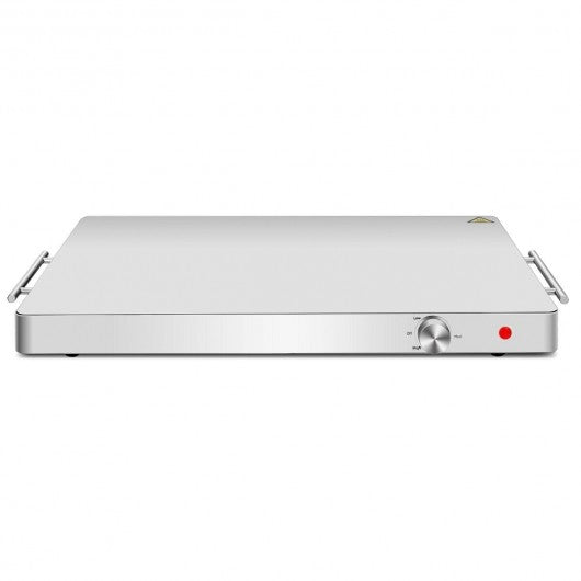 Stainless Steel Electric Warming Tray Food Dish Warmer