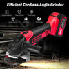 20V Cordless Angle Grinder w/ 4.0Ah Lithium-Ion Battery & Charger