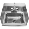 NSF Stainless Steel Hand Washing Sink with Faucet