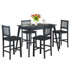 5 Piece Counter Height Dining Set Kitchen Table
