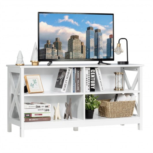 Wooden TV Stand Entertainment Media Center