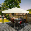 10' x 10' 1-Tier 3 Colors Patio Canopy Top Replacement Cover-Beige