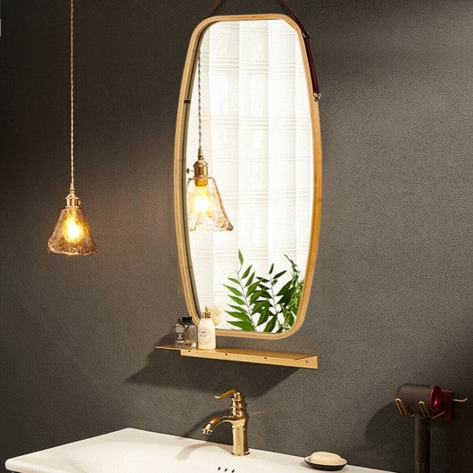 39€� Modern Rectangle Wall Hanging Framed Mirror