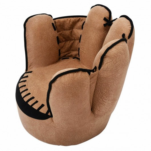 Five Fingers Baseball Glove Shaped Kids Sofa