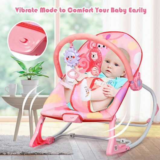 Adjustable Toddler Swing Bouncer & Rocker