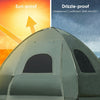 2-Person Compact Portable Pop-Up Tent Air Mattress and Sleeping Bag
