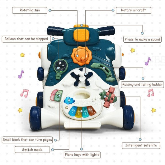 3-in-1 Baby Sit-totand Walker with Music and Lights
