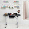 Manicure Nail Table Portable Station Desk Spa Beauty Salon Equipment 2 Color-Black