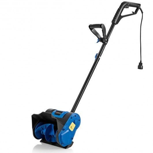 12 Inch 9 Amp Electric Corded Snow Shovel Driveway Yard Snow Thrower