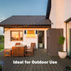 1500W Infrared Patio Heater with Remote Control
