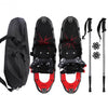 All Terrain Sports Snowshoes w/ Walking Poles & Free Carrying Bag