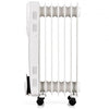 1500W Oil Filled Radiator Portable Heater with Adjustable Thermostat