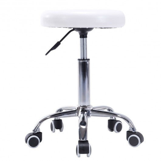 Adjustable Hydraulic Salon Rolling Swivel Stool
