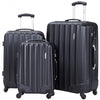 3 pcs Luggage Travel Set Bag with Lock-Black