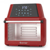 19 QT Multi-functional Air Fryer Oven 1800W Dehydrator Rotisserie-Red