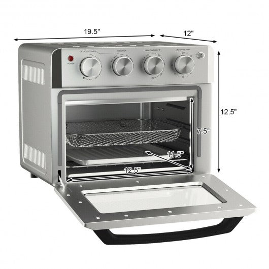 Toaster Oven Countertop 7-in-1 Convection Oven with Air Fry