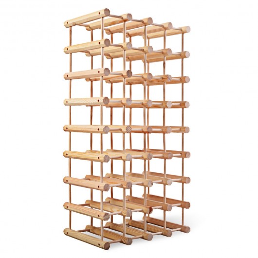 Wooden Wine Holder Bottle Rack for 40 Bottles