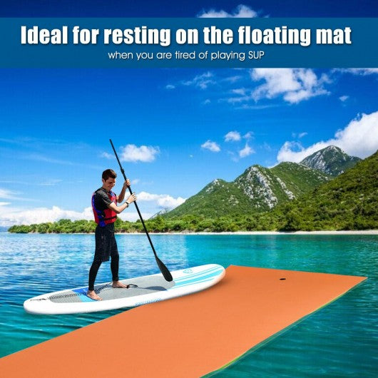 12' x 6' 3 Layer Floating Water Pad