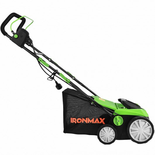 13Amp Corded Scarifier 15€� Electric Lawn Dethatcher