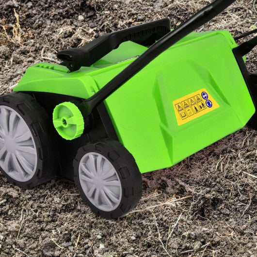 13Amp Corded Scarifier 15€� Electric Lawn Dethatcher