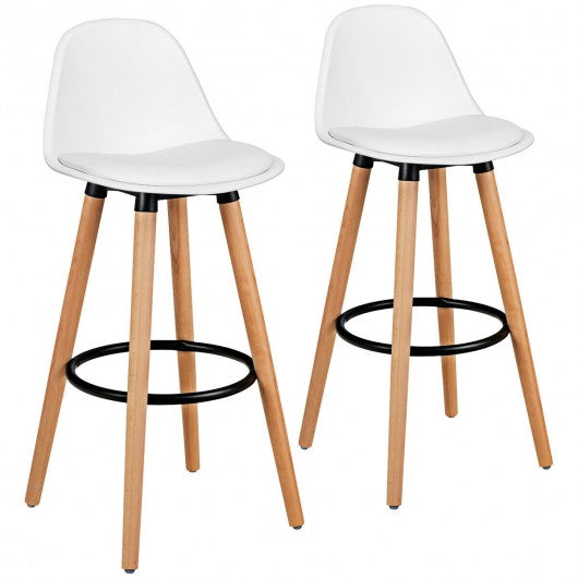 2Psc Mid Century Barstool 28.5