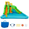 Inflatable Water Park Bounce House with Climbing Wall