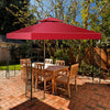 10' x 10' 2-Tier 3 Colors Patio Canopy Top Replacement Cover