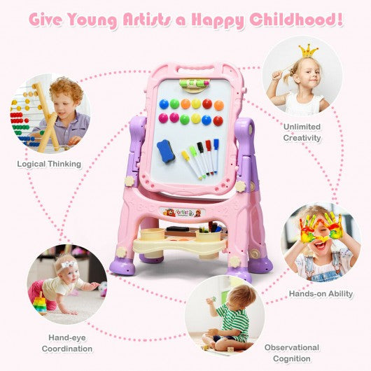 Double Sided Magnetic Drawing Art Easel