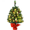 2ft Artificial Battery Operated Christmas Tree with LED Lights