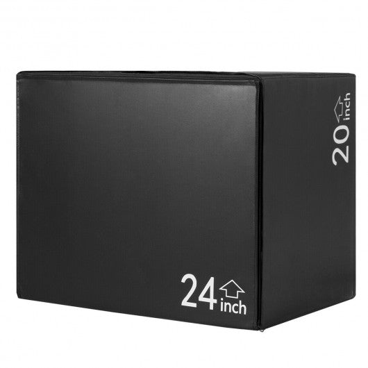 Fitness 3 in 1 Foam Jumping Box Plyometric Box for Jump Training