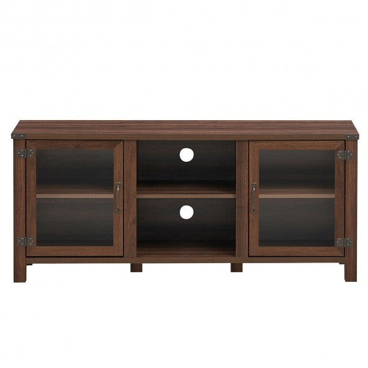 TV Stand Entertainment Center for TV's with Storage Cabinets