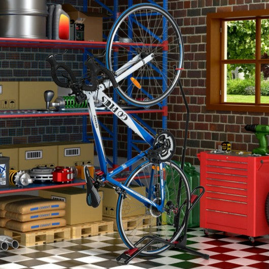 Vertical Horizontal Floor Rack Bike Stand