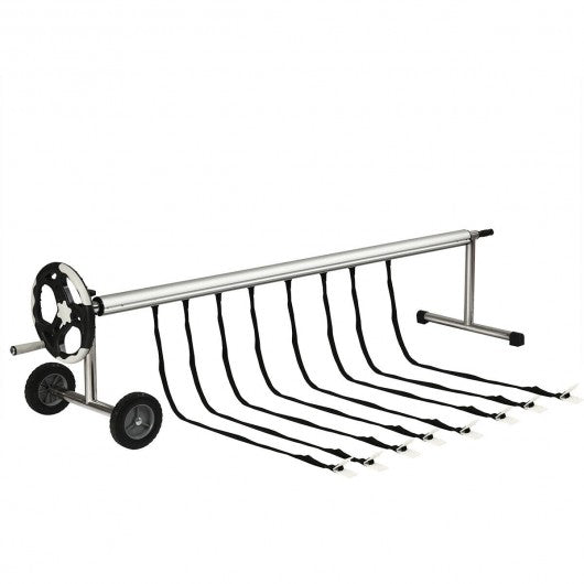 18 Ft Solar Aluminum Pool Cover Reel Set