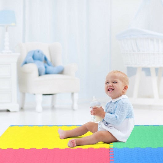 12PCS Kid's Puzzle Exercise Play Mat -Color