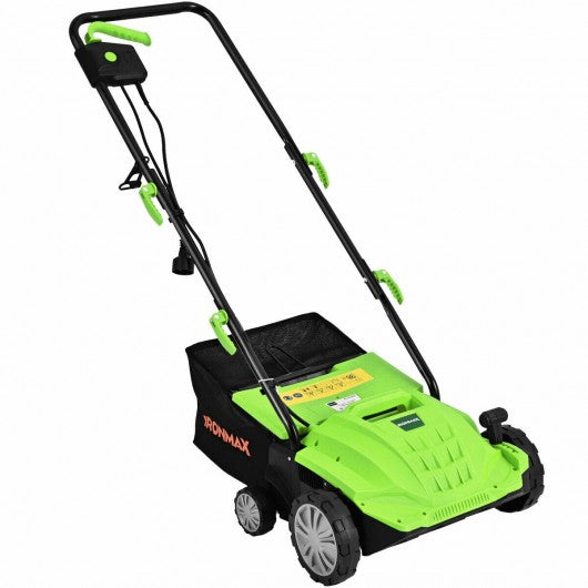 12Amp Corded Scarifier 13€� Electric Lawn Dethatcher