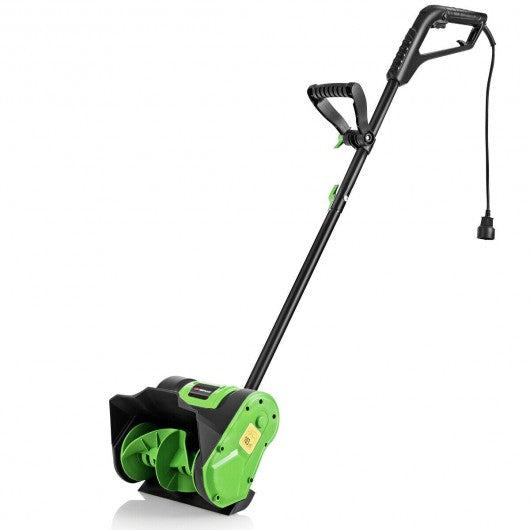 12 Inch 9 Amp Electric Corded Snow Shovel Driveway Yard Snow Thrower