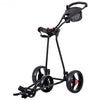 Durable Foldable Steel Golf Cart with Mesh Bag
