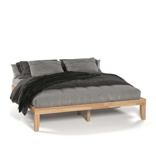 14 Inch King Size Wood Platform Bed Frame