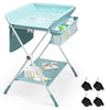 Folding Baby Changing Table with Storage