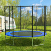 Blue Safety Round Spring Pad Replacement Cover for 12' Trampoline