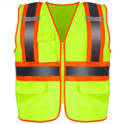 High Visibility Safety Vest w/ Pockets