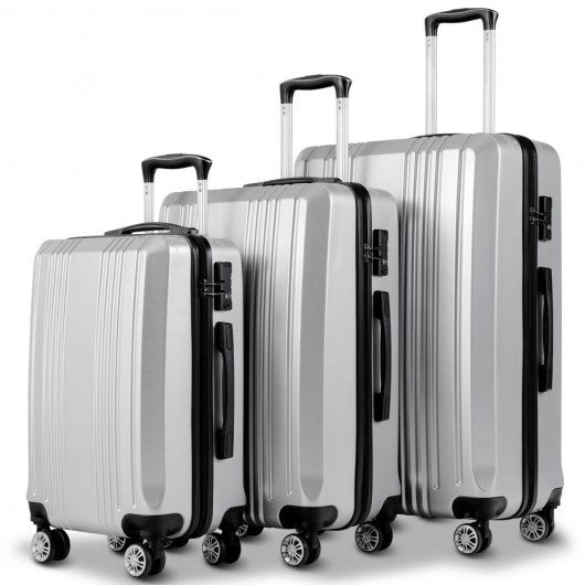 3PC Luggage Set Travel Suitcase with TSA Lock