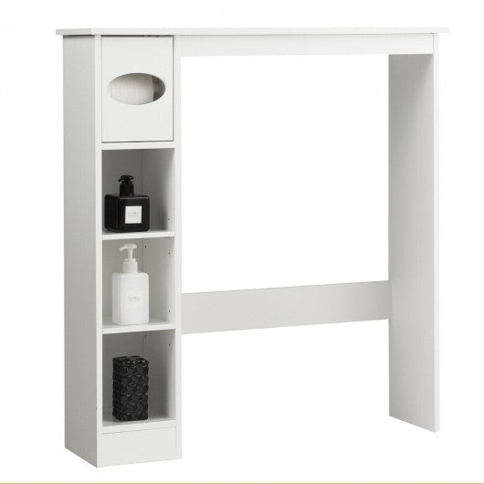 Wooden Toilet Storage Cabinet Bathroom