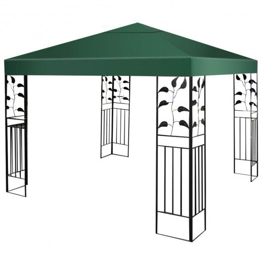 10' x 10' 2-Tier 3 Colors Patio Canopy Top Replacement Cover
