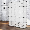 16+8 Cubes Portable Clothes Closet Storage Cabinet